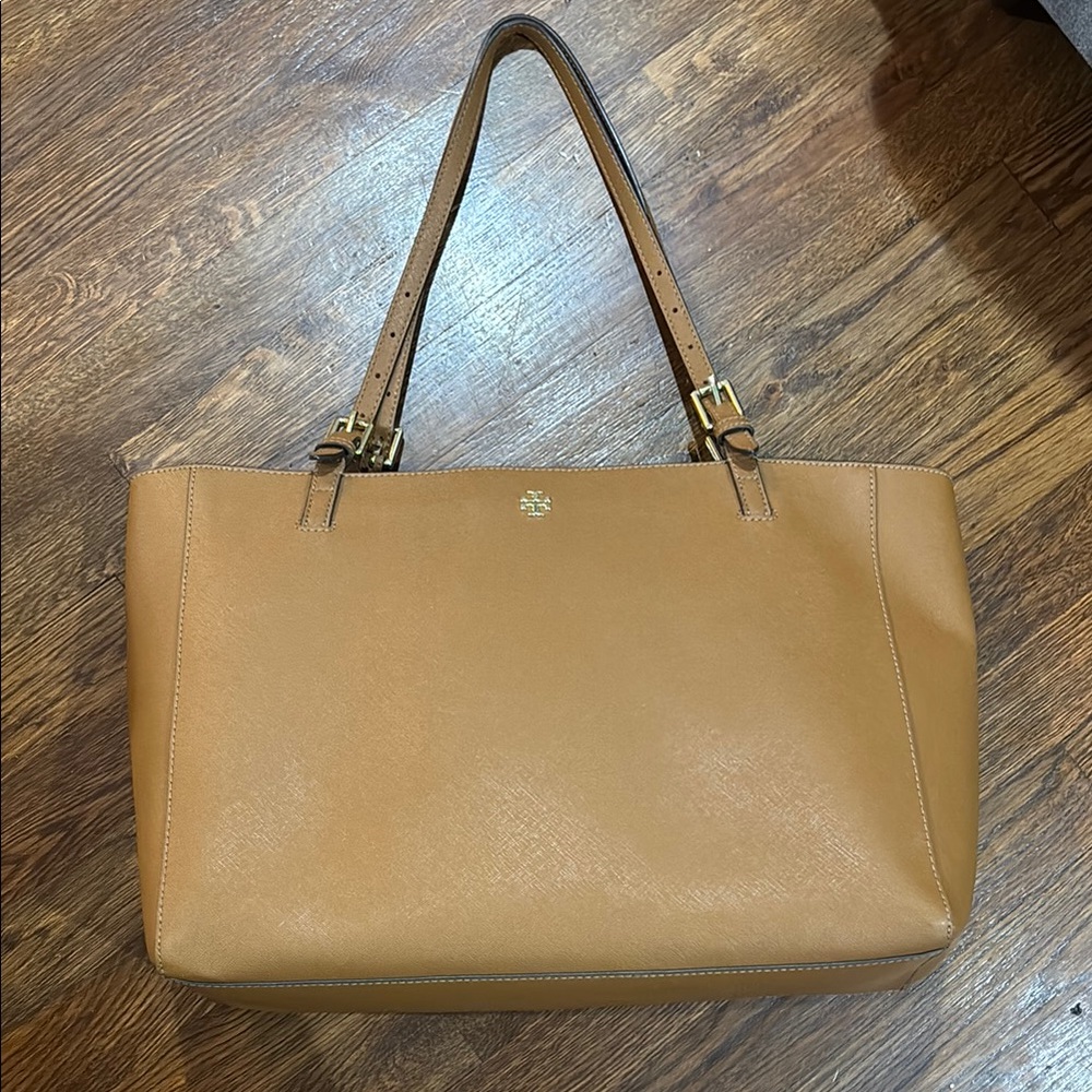 Tory Burch Tan Leather Tote Bag